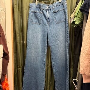 J. Crew Straight Leg Blue Jeans
